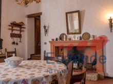 sala pranzo con camino