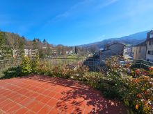 Villa con parco San Piero in Bagno Terrazzo padronale 2