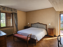 Villa con parco San Piero in Bagno camera padronale