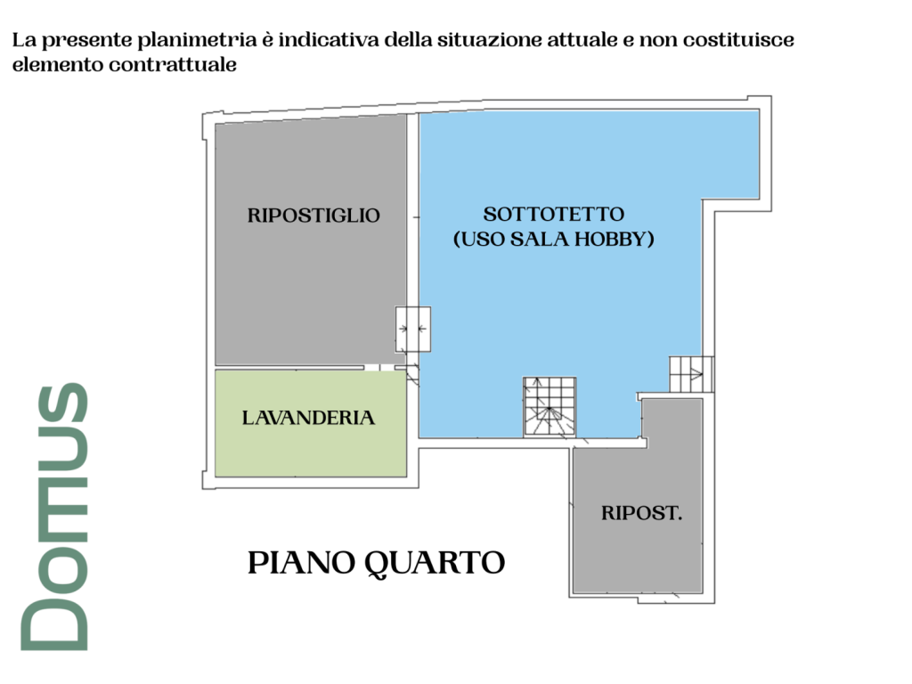 PLANIMETRIA PIANO QUARTO