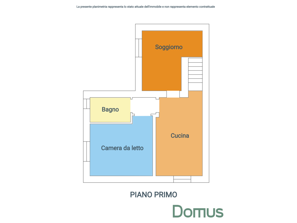 planimetria piano primo