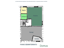 planimetria piano seminterrato