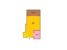 planimetria colori con ambienti