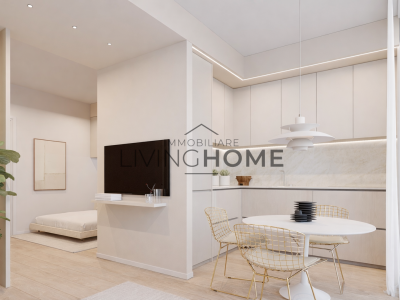 Spazio moderno e luminoso aperto