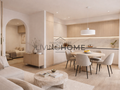 Spazio moderno e accogliente con archi