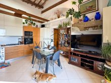 Soggiorno e cucina open space