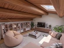 RENDER-ATTICO-ZONA MANSARDA