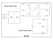 servizi piano terra e primo