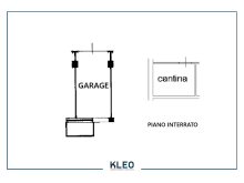 planimetria garage e cantina
