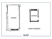 planimetria garage e cantina
