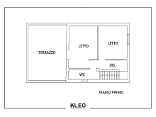 planimetria pubblicità piano primo