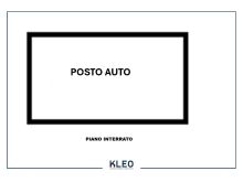 planimetria posto auto pubblicità