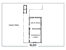 planimetria pubblicità ambulatorio