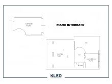 planimetria piano interrato pubblicità